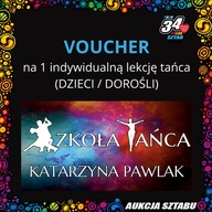 Voucher na zajęcia indywidualne w Szkole Tańca Katarzyny Pawlak |Sztab WOŚP