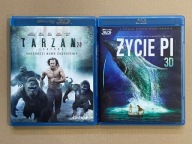TARZAN + ŻYCIE PI - zestaw 2 Blu-ray