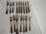 Solidny tradycyjny stary widelec 1szt.