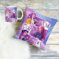 Poduszka +kubek Demon Hunters Łowczynie Kpop