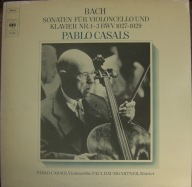Bach, Pablo Casals, Paul Baumgartner - Sonaten Für Violoncello Und Klavier