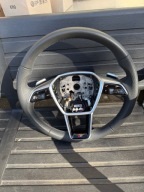 KIEROWNICA MULTIFUNKCJA SKÓRA ŁOPATKI 4KE419508C S-LINE AUDI E-TRON 4KE