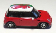 Mini Cooper R50 Welsh Dragon -Hongwell-Die cast – Skala 1:72