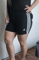 Adidas czarne spodenki sportowe trening Siłownia szorty