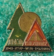 ODZNAKA II RAJD KSIEZYCOWY 1961 - ZSP - WSR POZNAŃ