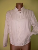 ACTIVE J.NOWA kurtka BIALA bawelna BOMBERKA 40 42