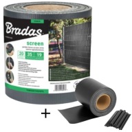 TAŚMA SIATKA OGRODZENIOWA 19X35 SZARA OGRODOWA DZIAŁKOWA 20 KLIPSÓW GRATIS