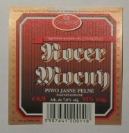 STARA ETYKIETA PIWO ROCER BROWAR LWÓWEK ŚLĄSKI DLA CELLO & CELLI WODZISŁAW