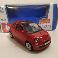FIAT 500 MODEL 1:43 STREET FIRE czerwony