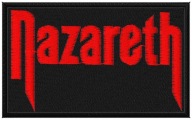 Termo Naszywka Muzyczna Nazareth Logo Rock Haftowana Naprasowanka