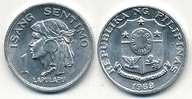 Filipiny 1 Sentimo - 1969r ... Monety