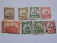 Niemcy - Sudwestafrika - kolonia niemiecka - zestaw 8 znaczków * / kasowane