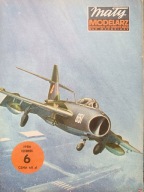 Mały Modelarz 6/1986 samolot MIG-17 (Lim-6)