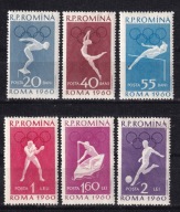 Rumunia 1960 ** Mi.1847-52 cena 8,70 zł kat.6€ - sport