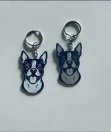 Porządny breloczek na co dzień BRELOK zawieszka do kluczy Amstaff pitbull