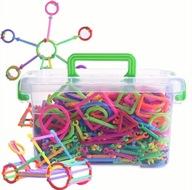 Zestaw Konstrukcyjny 200SZT Edukacyjna Zabawka Kreatywna dla Dzieci