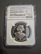 Bolesław II Śmiały , 200 zł , 1981r. Pf66