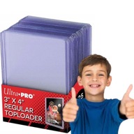 ULTRA PRO - REGULAR TOPLOADER 3" X 4" - 1SZT