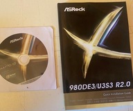 ASROCK KSIĄŻKA INSTRUKCJA 980DE3/U3S3 R20 PŁYTA CD