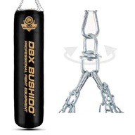 WOREK TRENINGOWY BOKSERSKI 140 cm 60 kg WYPEŁNIONY GUMĄ CIĘŻKI MOCNY BOKS