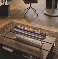 Biokominek wolnostojący Spartherm 70 x 22 x 12 cm srebrny