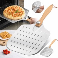 ŁOPATA SZUFLA SKŁADANA PERFOROWANA DO PIZZY CHLEBA 30,5x35,5 CM DO PIECA