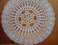 Serwetka szydełkowa ok 70 cm