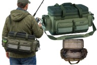 JAXON TORBA WĘDKARSKA KARPIOWA 68x35x33 SZTYWNE DNO MOCNA DUŻA + GRATIS