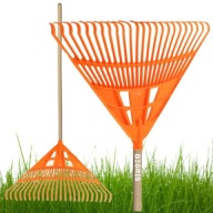 GRABIE OGRODOWE DO LIŚCI TRAWY WACHLARZOWE 24 ZĘBÓW 61 x 182cm