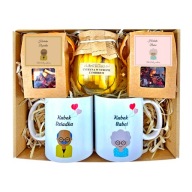 KOSZ PREZENTOWY DZIEŃ BABCI DZIADKA PREZENT DLA BABCI DZIADKA DUŻY ZESTAW