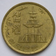 Korea Południowa 10 won 1972
