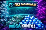 KONTO BRAWL STARS 40 ZADYMIARZY!
