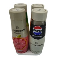 Stojak na syropy SodaStream 4 butelki –organizer na syropy, bisły, kwadrat