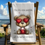 Ręcznik, Walentynki 55/75cm