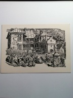 SANDOMIERZ 1952-MAŁY RYNEK DRZEWORYT M. HISZPAŃSKA - NEUMANN