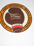 KLUB SPORTOWY KSZO Ostrowiec Świętokrzyski 1929 sekcja bokserska naklejka