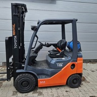 jak NOWY wózek widłowy TOYOTA 8FGF18 TRIPLEX 5,5m pozycjoner 1.5t 260mth!!!