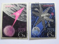 ZSRR - badanie Kosmosu - Mi. 3311-12 - kasowane