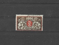 WMG 1923 Fi.122 O kasowany we właściwym czasie . Wydanie Herb Gdańska Gwar.