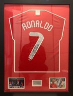 C. Ronaldo, Manchester United, Cancer Fighters, koszulka z autografem
