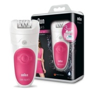 Depilator na mokro i sucho + 3 nakładki