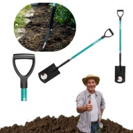 SZPADEL PROSTY OGRODOWY DO GLEBY TRAWNIKA ZIEMI WYKOPYWANIA SADZENIA METAL