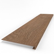 Gruba stopnica drewnopodobna 120x30, płytki na schody z kapinosem