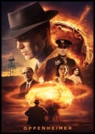 A2 PLAKAT FILMOWY PLAKAT FILM OPPENHEIMER , DRAMAT BIOGRAFICZNY , (2023)