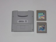 Adapter game boy SNES + dwie gry Game Boy Classic