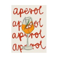 Plakat „Aperol” – Ilustracyjny Plakat Barowy