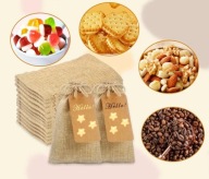 Woreczki z juty do napełniania, 10 x 15 cm 1x