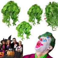 PERUKA NA HALLOWEEN PRZEBRANIE KOSTIUM JOKER BATMAN KLAUN ZIELONA SOLIDNA