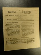 DZIENNIK URZĘDOWY,POZNAŃ,nr 41 z 8.X. 1844r.bez Dodatku.