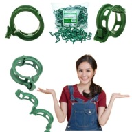 KLIPSY SOLIDNE DO POMIDORÓW ZAPINKI UCHWYT SPINACZ DO ŁODYG FASOLI PĘDÓW